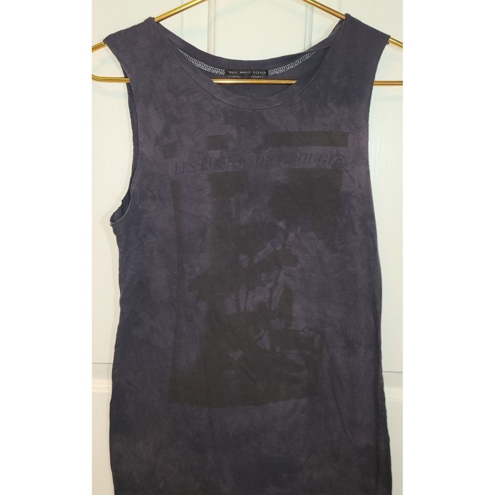 UO Truly Madly Deeply Sleeveless Short Dress XS Indigo Blue